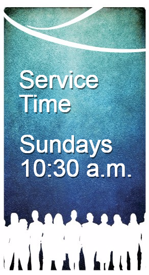 Service Time: Sundays 10:00